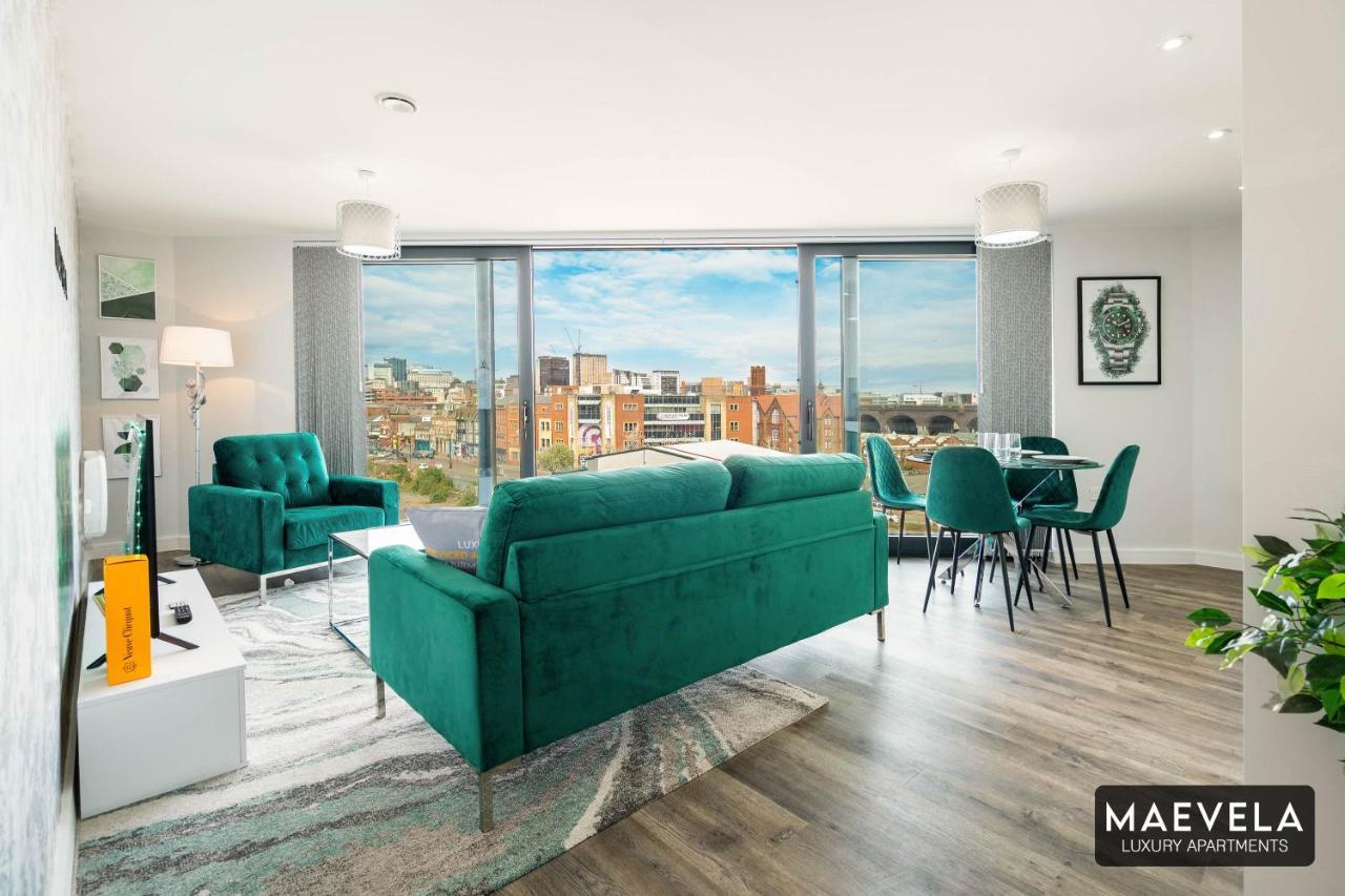 Maevela Apartments - Luxury Top Floor Penthouse - With Parking - 2 Bedroom New Build Apartment ✪ City Centre, Digbeth ✓ With Huge Patio Sliding Doors - City View - Rooftop Terrace - Ps4 & Smart Tv'S Birmingham Extérieur photo