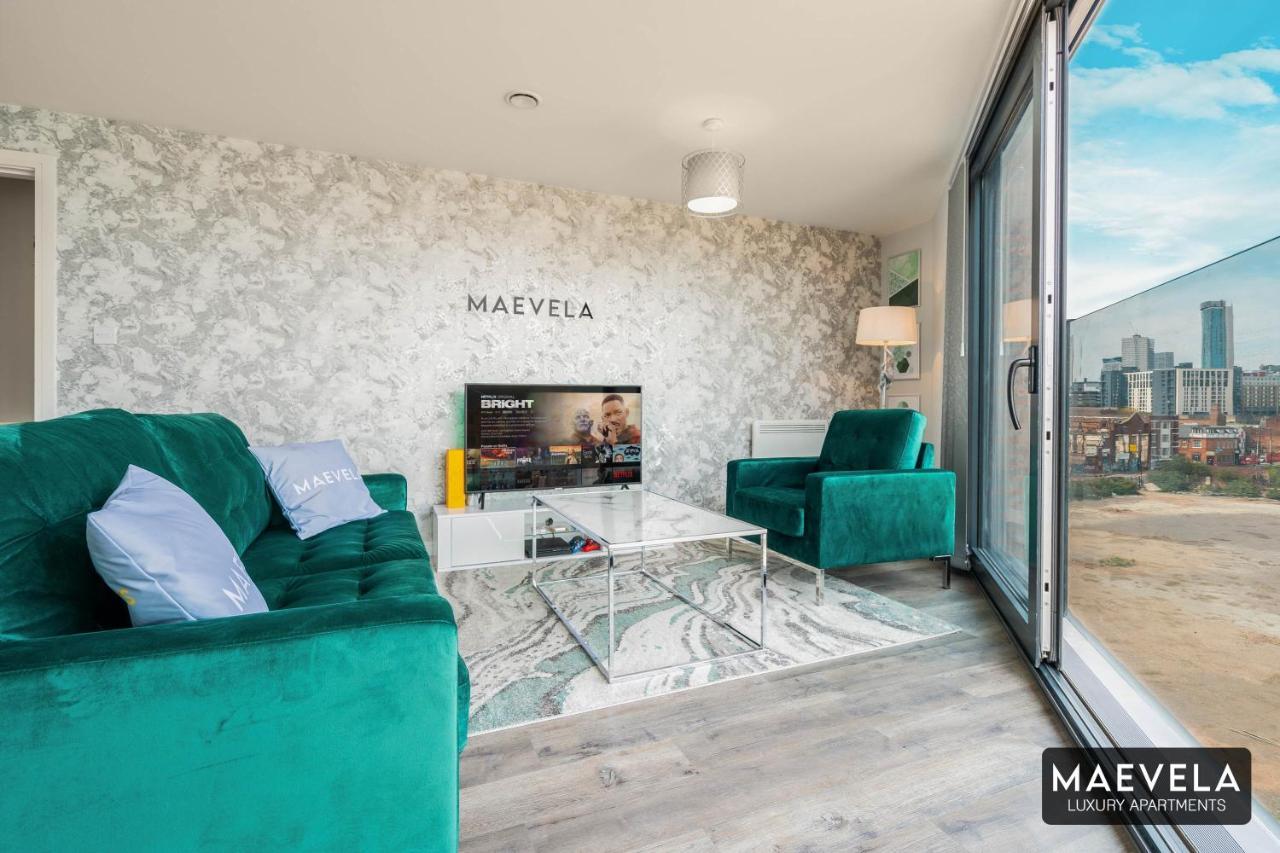 Maevela Apartments - Luxury Top Floor Penthouse - With Parking - 2 Bedroom New Build Apartment ✪ City Centre, Digbeth ✓ With Huge Patio Sliding Doors - City View - Rooftop Terrace - Ps4 & Smart Tv'S Birmingham Extérieur photo