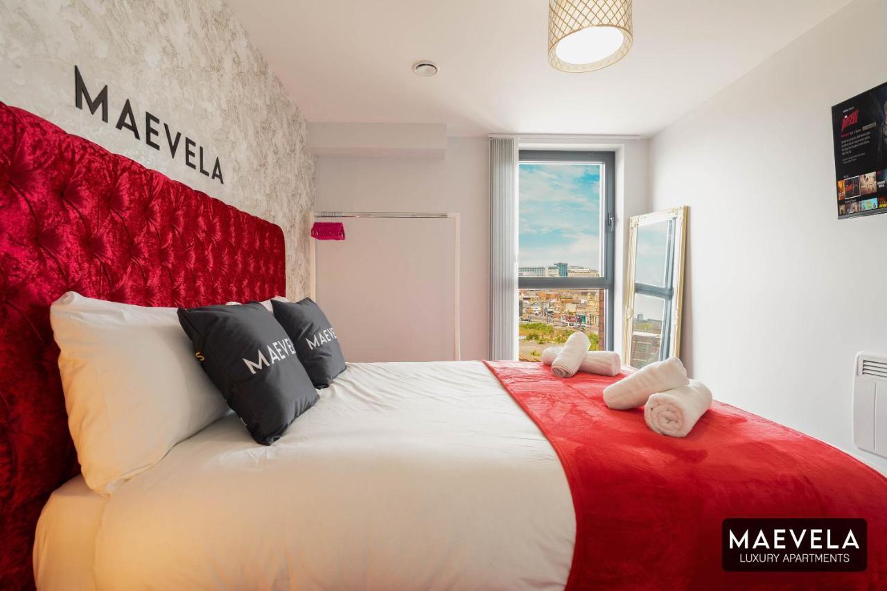 Maevela Apartments - Luxury Top Floor Penthouse - With Parking - 2 Bedroom New Build Apartment ✪ City Centre, Digbeth ✓ With Huge Patio Sliding Doors - City View - Rooftop Terrace - Ps4 & Smart Tv'S Birmingham Extérieur photo