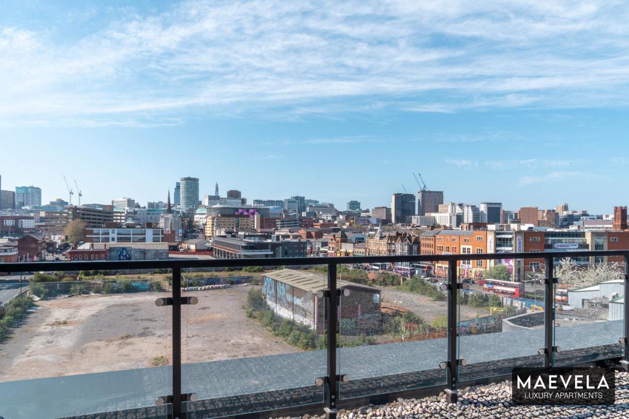 Maevela Apartments - Luxury Top Floor Penthouse - With Parking - 2 Bedroom New Build Apartment ✪ City Centre, Digbeth ✓ With Huge Patio Sliding Doors - City View - Rooftop Terrace - Ps4 & Smart Tv'S Birmingham Extérieur photo