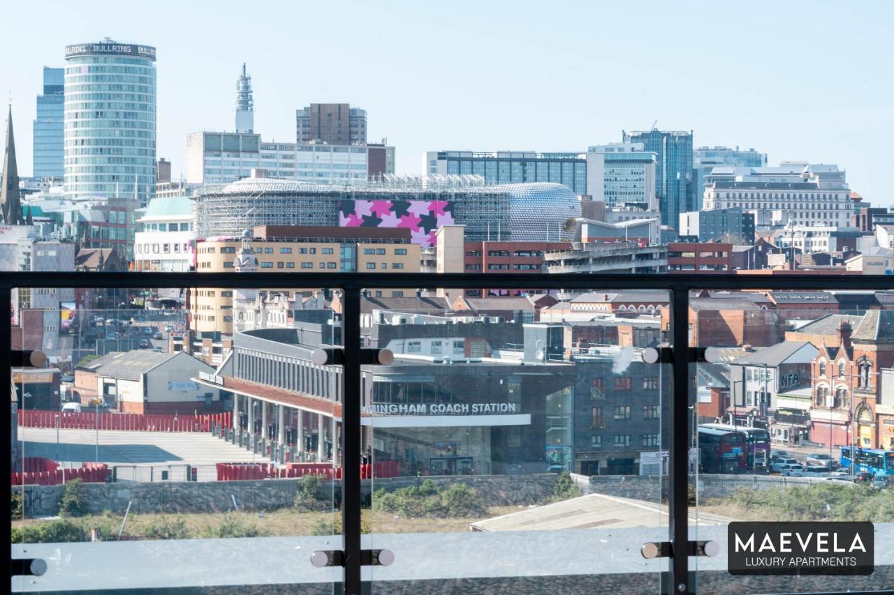 Maevela Apartments - Luxury Top Floor Penthouse - With Parking - 2 Bedroom New Build Apartment ✪ City Centre, Digbeth ✓ With Huge Patio Sliding Doors - City View - Rooftop Terrace - Ps4 & Smart Tv'S Birmingham Extérieur photo